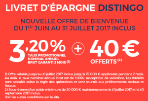 Offre Distingo Juillet 2017