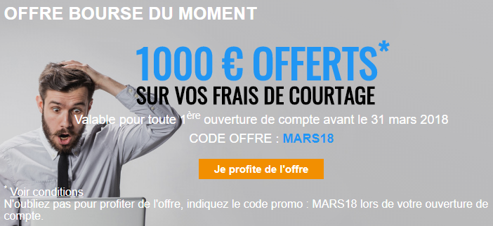 Offre Bourse Direct Mars 2018